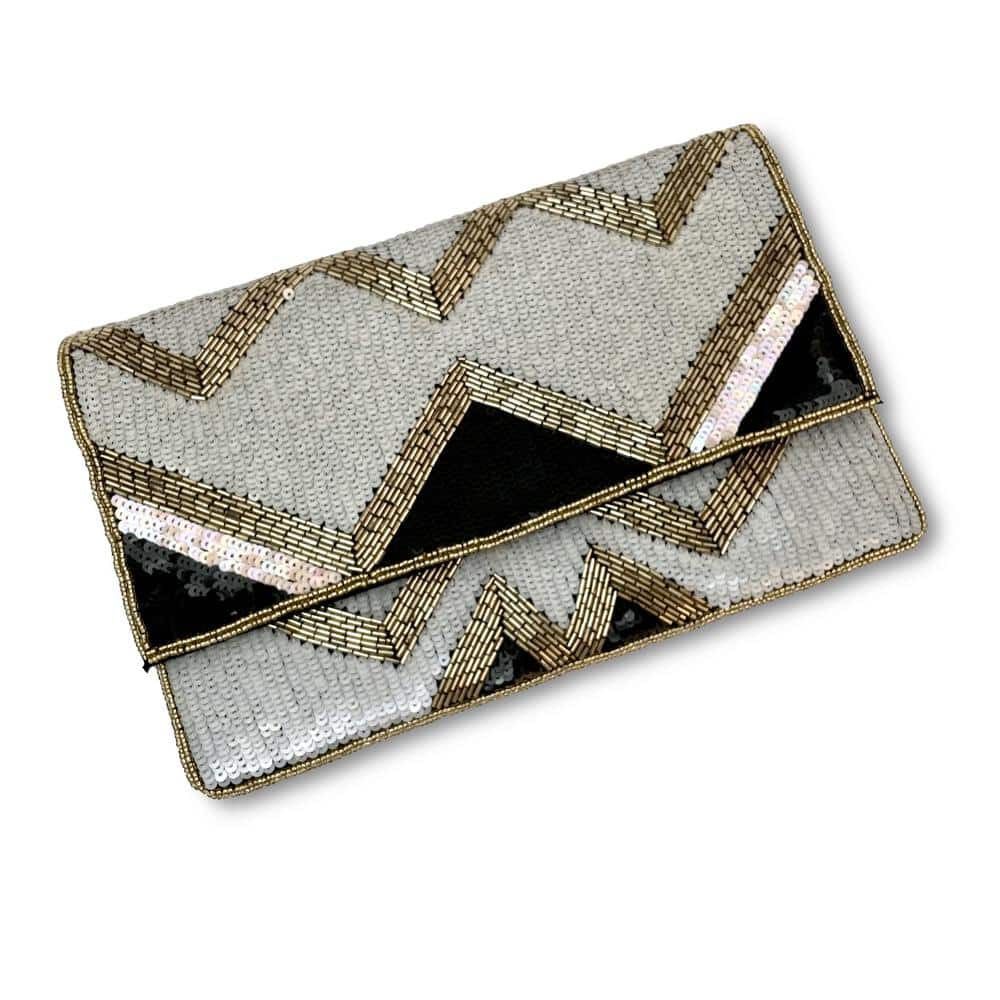 Chevron Flap Over Clutch