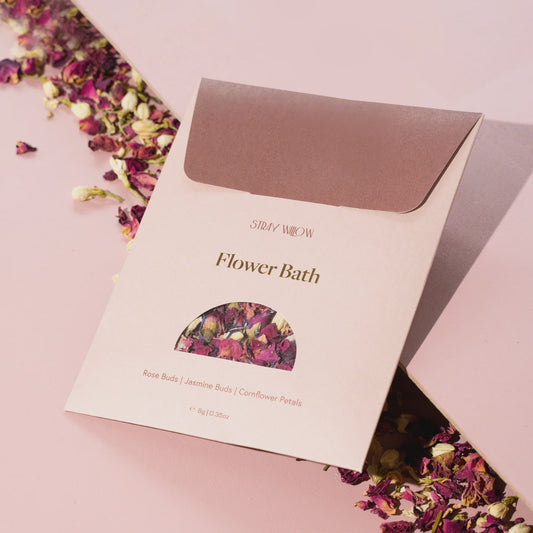 Stray Willow Flower Bath - Rose Petal