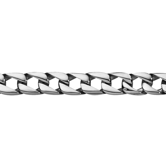 Stainless Steel Men’s Silver Link Bracelet