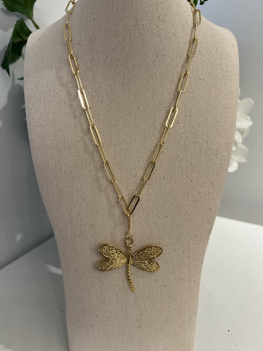 Dragonfly Charm Pendant