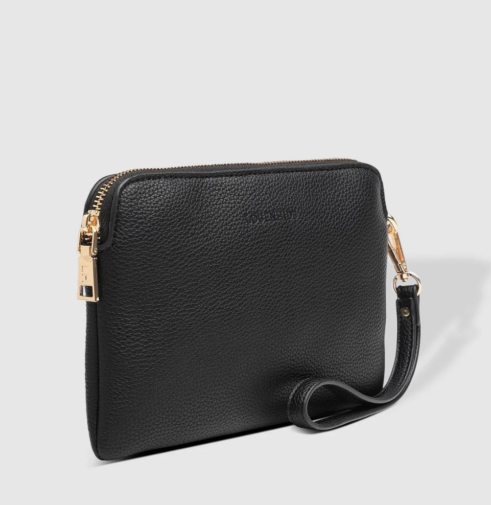 Poppy Clutch - Black