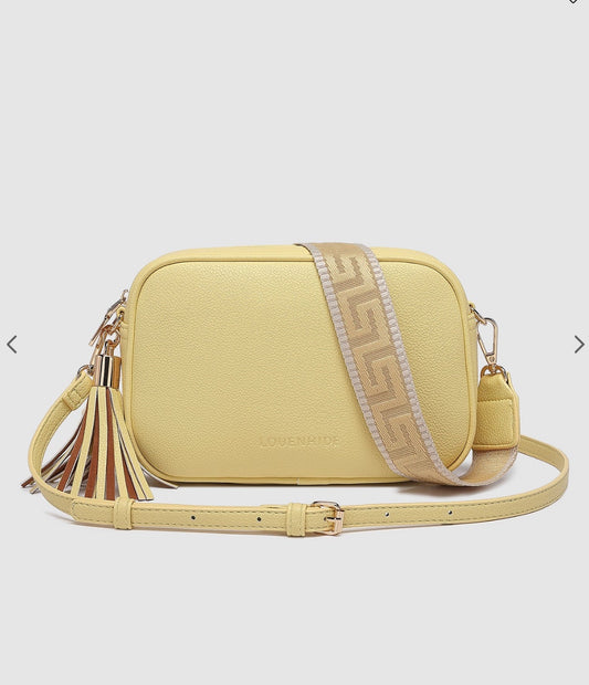 Jacinta Crossbody Bag - Lemon