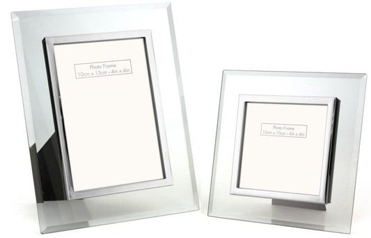 Bevelled Glass Edge Photo Frame